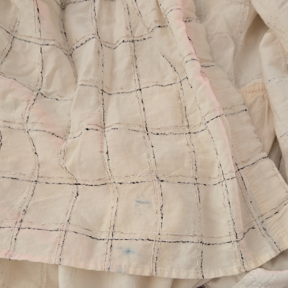 RAISSA A-Line Button Front Midi Skirt - Picture 6 of 8
